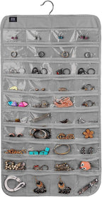 BB Brotrade Hanging Jewelry Organizer,Accessories Organizer,80 Pocket Organizer for Holding Jewelries