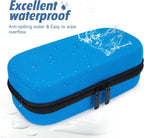 YOUSHARES Insulin Cooler Travel Case with 3 TSA Approved Ice Packs - EVA Medication Diabetic Case for Insulin Pen, Glucose Meter and Supplies (Blue)