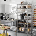24" Deep x 36" Wide x 86" Height Wire Shelving Kit | 8-Tier | NSF Commercial Storage Rack Unit