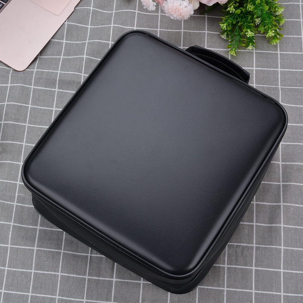 CD Case DVD Holder Storage: 320 Capacity DVD Cases Organizer Plastic Carrying...