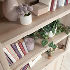 Sauder Miscellaneous Storage Library, Pacific Maple Finish