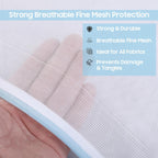 4 Pcs Large Mesh Laundry Bags for Delicates Intimates Lingerie with Zipper 2 Pcs 20” x 24”, 2 Pcs 24” x 24”