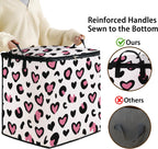 Large Comforter Storage Bag with Zipper,Closet Organizer for Clothes/Blankets/Quilts/Pillows,Fabric Storage Bags with Portable Handles 95L(2-Pack)