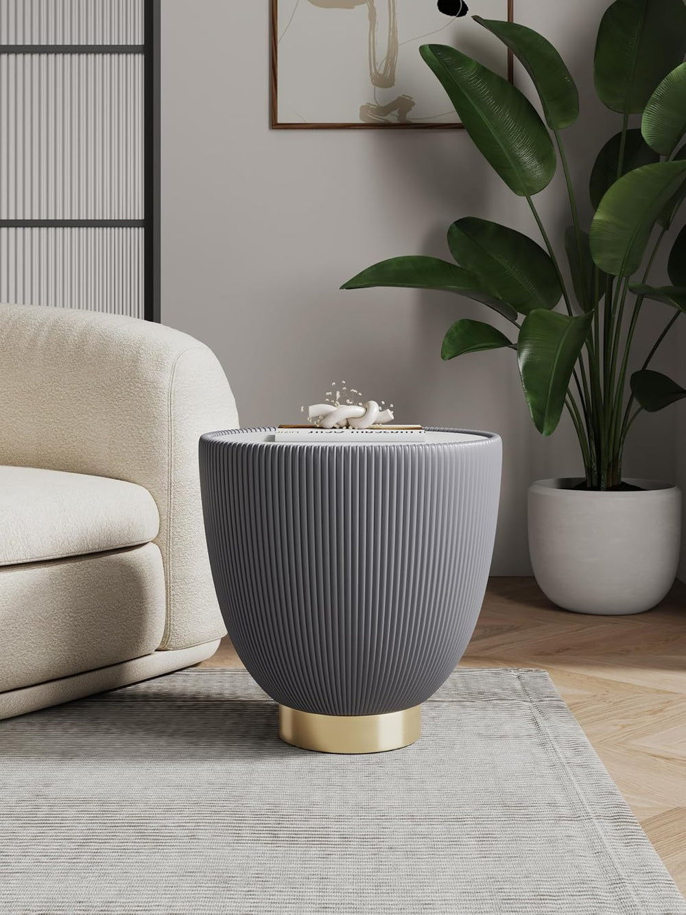 End Table in Gray