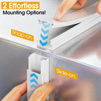 212.6in Cord Covers for 2-3 Wires on Wall, TV Cord Hider Wall, Paintable Cable Hider Raceway, Easier Set-up Wire Hider Wire Covers for Cords on Wall, Self-Adhesive Cable Cover, W0.95 H0.55in, White