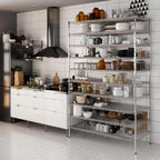 24" Deep x 54" Wide x 86" Height Wire Shelving Kit | 10-Tier | NSF Commercial Storage Rack Unit