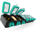 Weekly Pill Organizer 1 time a Day – Pill Box 7 Day with Enhanced Waterproof Seal, Large compartments Hold Big Vitamins & Supplements, Upgraded Locking lids, for Home & Travel use, Durable Hard case