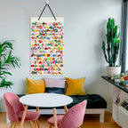PACMAXI Hanging Shoe Charm Holder with 184 Holes