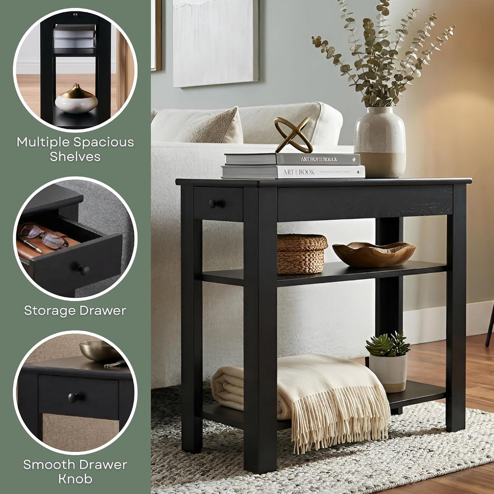 Convenience Concepts Designs2Go Baja Chairside End Table 23.75" - Transi...