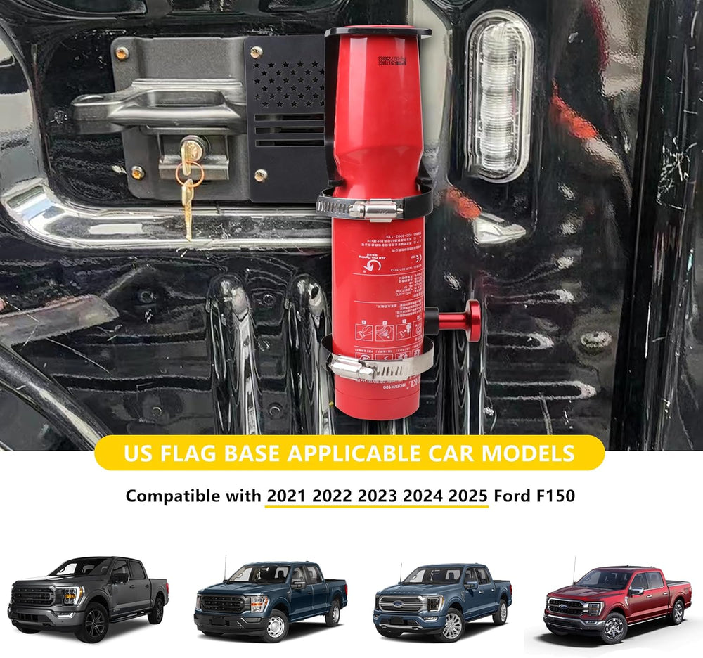Quick Release Fire Extinguisher Mount Compatible with 2021 2022 2023 2024 202...