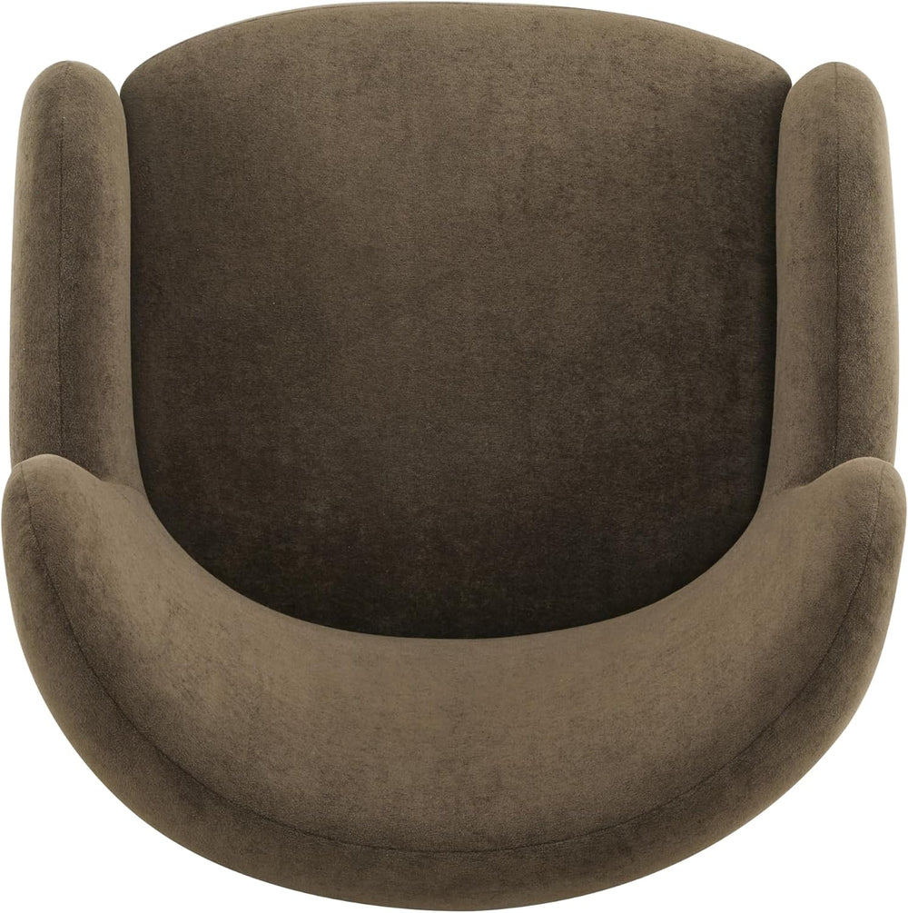 Christopher Knight Home Auden Wingback Accent Chair, Fabric Club Chair, Velve...