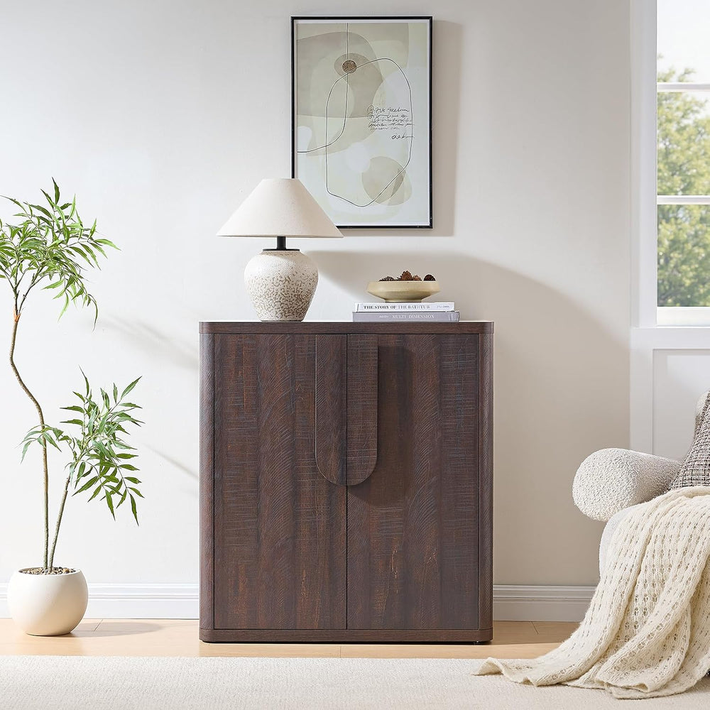 31.14'' Sideboard Buffet Cabinet W/Storage, Modern Accent Cabinets W/...
