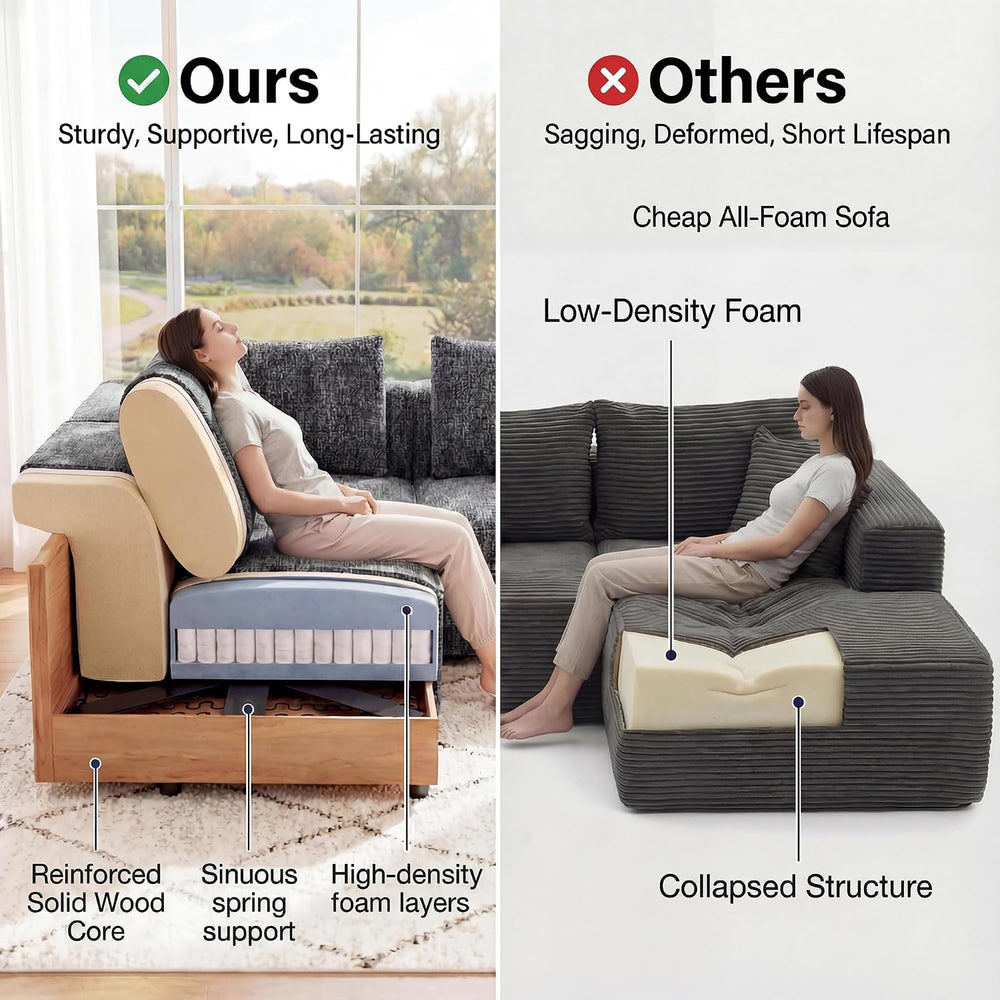 Welzona 75" Loveseat, Chenille Love Seat Sofa, Small Couch for Small Spa...