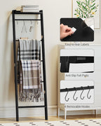 Hzuaneri Blanket Ladder Shelf for Living Room BR02104BBR35804B