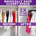 Hangers 50 Pack - Non-Velvet Black Plastic Hangers for Clothes -Heavy Duty Slim Coat Hanger -Space-Saving Closet Hangers with Chrome Hook,Non-Flocked Hangers for Dresses Coats Shirts Jackets