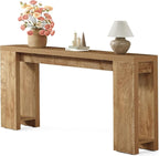 Little Tree 70.9-Inch Long Console Table, Narrow Sofa Table Behind The Couch, Farmhouse Console Table for Living Room, Entryway, Hallway
