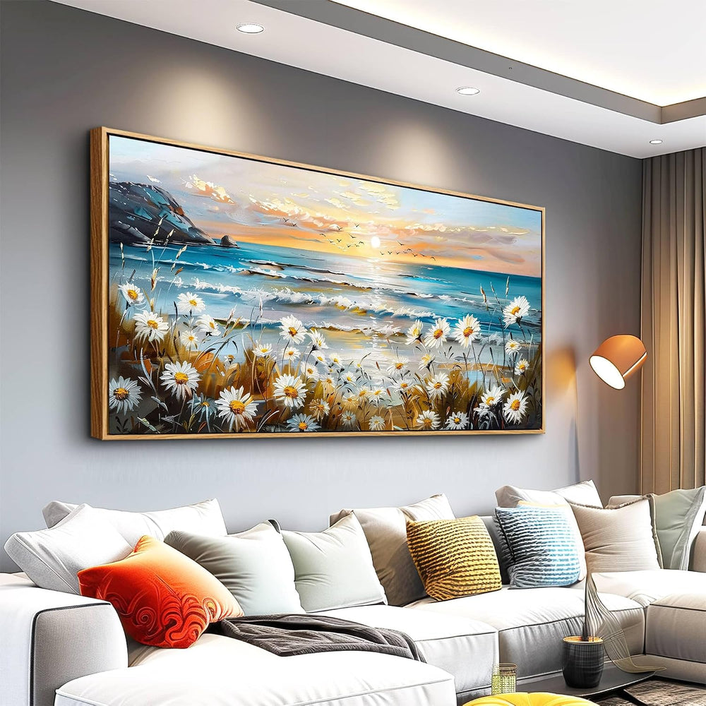 PHAOHUAXM Canvas Wall Art For Living Room Farmhouse Bedroom Wall Decor For Re...