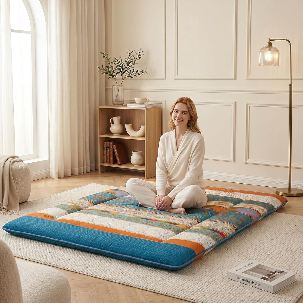 XICIKIN 2.5" Japanese Floor Mattress, Japanese Futon Mattress | Made wit...