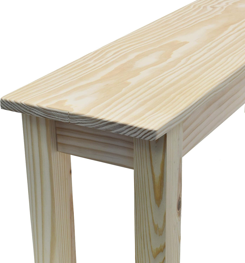 Unfinished Canvas Bench (72 inches)