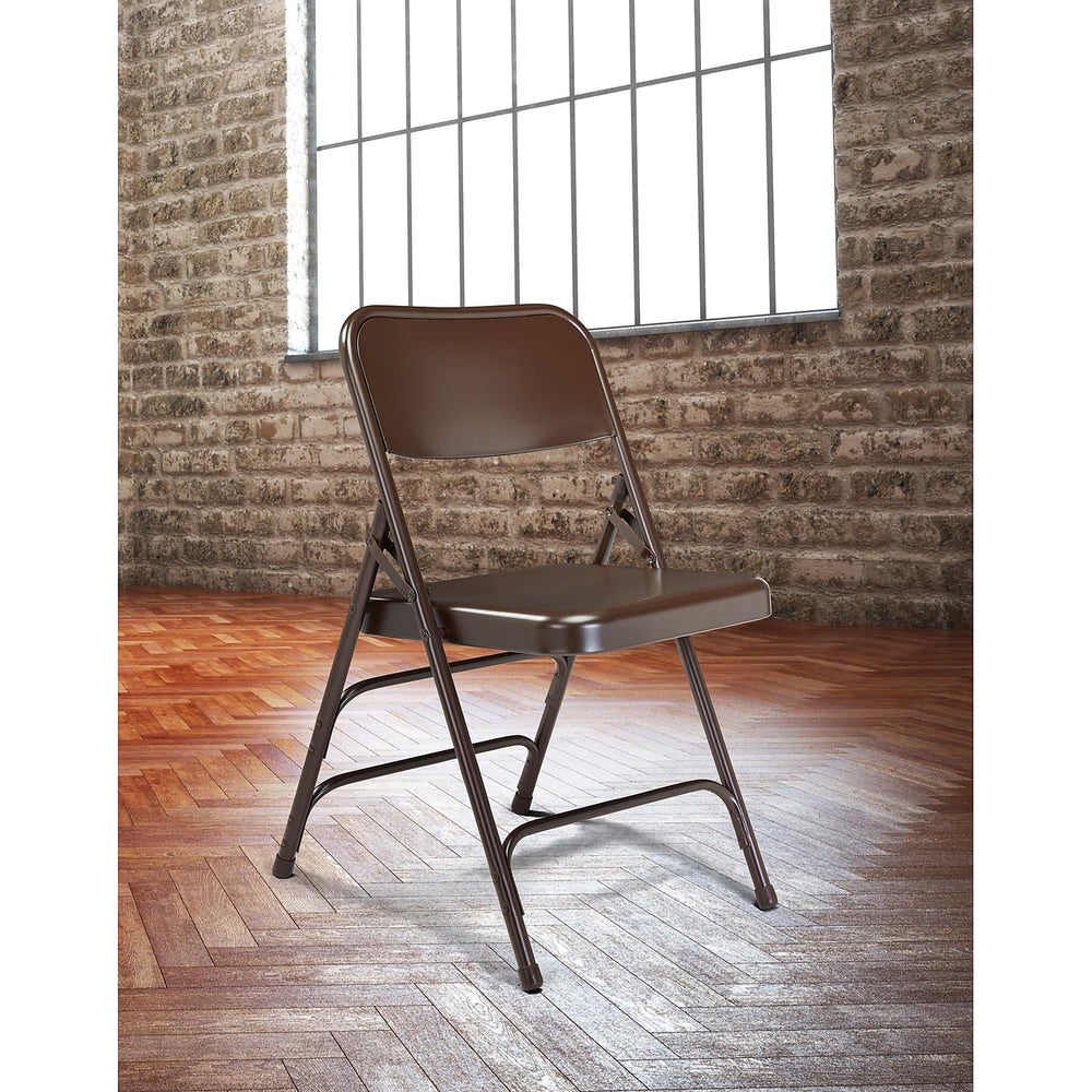 Steel Portable Folding Chairs by National Public Seating – 300 Series Premium...