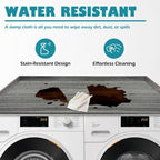 Royxen Laundry Countertop Solid Wood, Countertop for All Front-Loaded Washing Machine and Dryer, Extra Room for Laundry Room, Eucalyptus