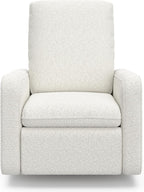 Graco Teddi Nursery Power Recliner Swivel Glider, Ivory Boucle | Electronic Power Recline, OEKO-TEX 100 Certified, USB-A & USB-C Charger, Premium Cushioning & Comfort, Glider Rocking Chair