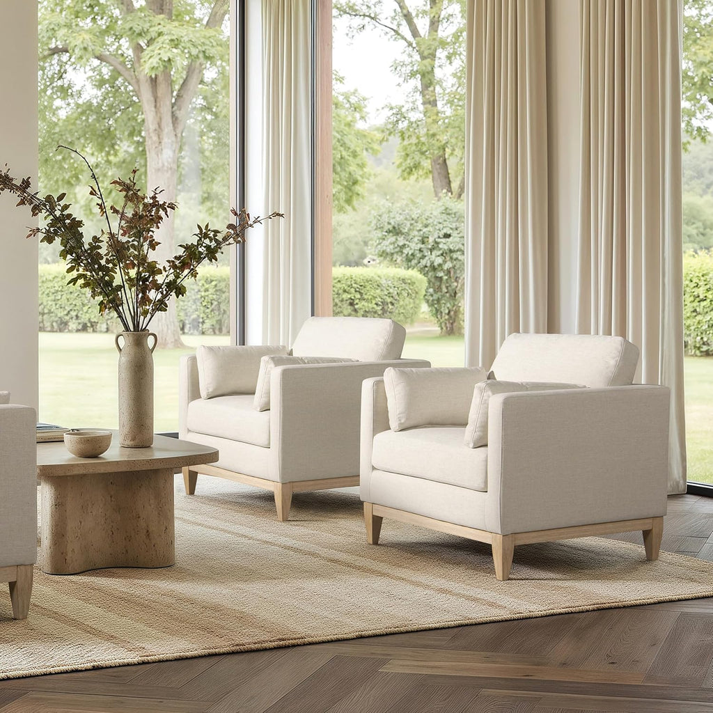 Jennifer Taylor Home Knox Modern Upholstered Comfortable Living Room Chair