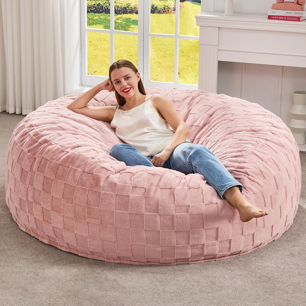 Hobestluk Adults Bean Bag Chair 5FT Big BeanBag Chair Giant Large Oversized |...
