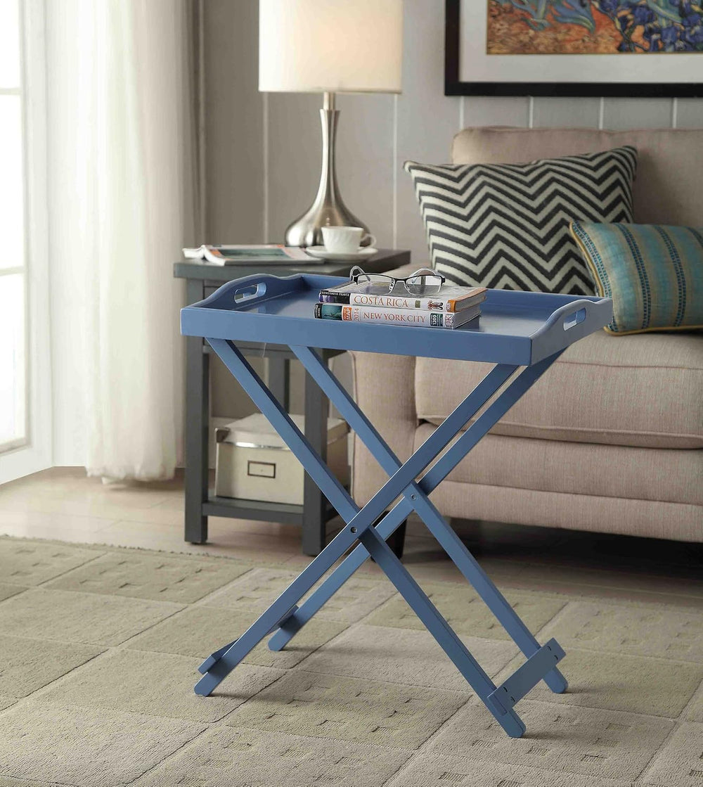 Convenience Concepts Designs2Go Tray Table, Blue