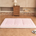 Dr.Futon Japanese Floor Futon Mattress Extra Thick Folding Roll Up Bed Topper Mat for Guest,Lounger and Tavel