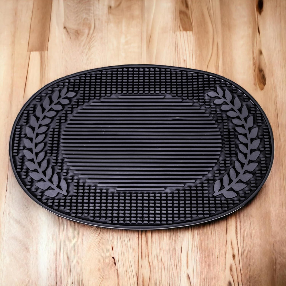 BREKX Insulated Multi-Functional Home Bar Mat - Heat/Water Resistant Dish Mat...