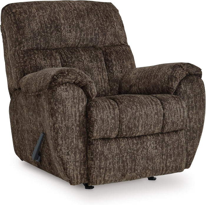 Signature Design by Ashley Manual Rocker Recliner Chair, Chocolate Brown