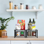 Simple Houseware Stackable Basket Drawer, Black