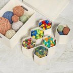 Aokeyee Marker Organizer Storage Box With Lids, Craft Organizers and Storage, Multipurpose Stackable Storage Containers For Organizing Tool, Art Supply, Crayon