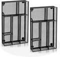 Desk Drawer Organizer, Office Drawer Divider Organizer Tray with 6 Compartments, Metal Mesh Desktop Organization and Accessories for Stationery Makeup Kitchen Toolroom School ＆ Office, 11x6.1x1.38 in