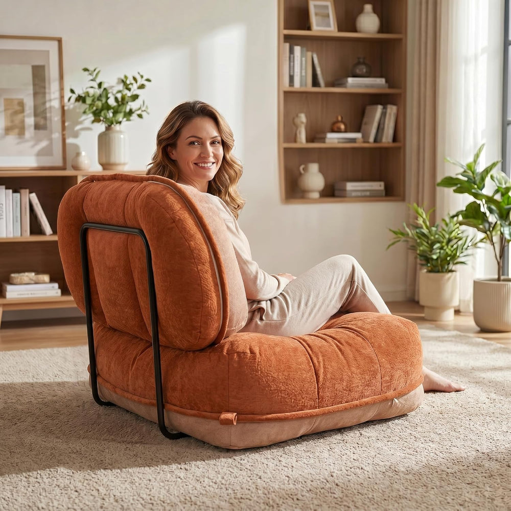 WOWMAX Floor Sofa Support Frame, Freestanding Back Support for Floor Cushions...