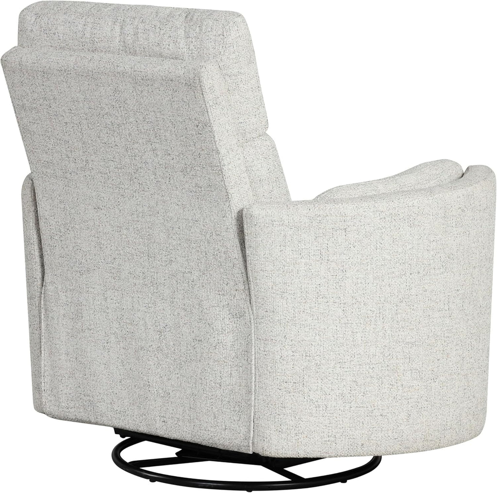 Parker Living Radius - Natural Beauty Quartz Power Swivel Glider Recliner for Adults with USB and Type-C Ports, Single Sofa Chair for Living Room