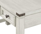 OSP Home Furnishings Baton Rouge Traditional Home Office Writing Desk, Champagne Oak