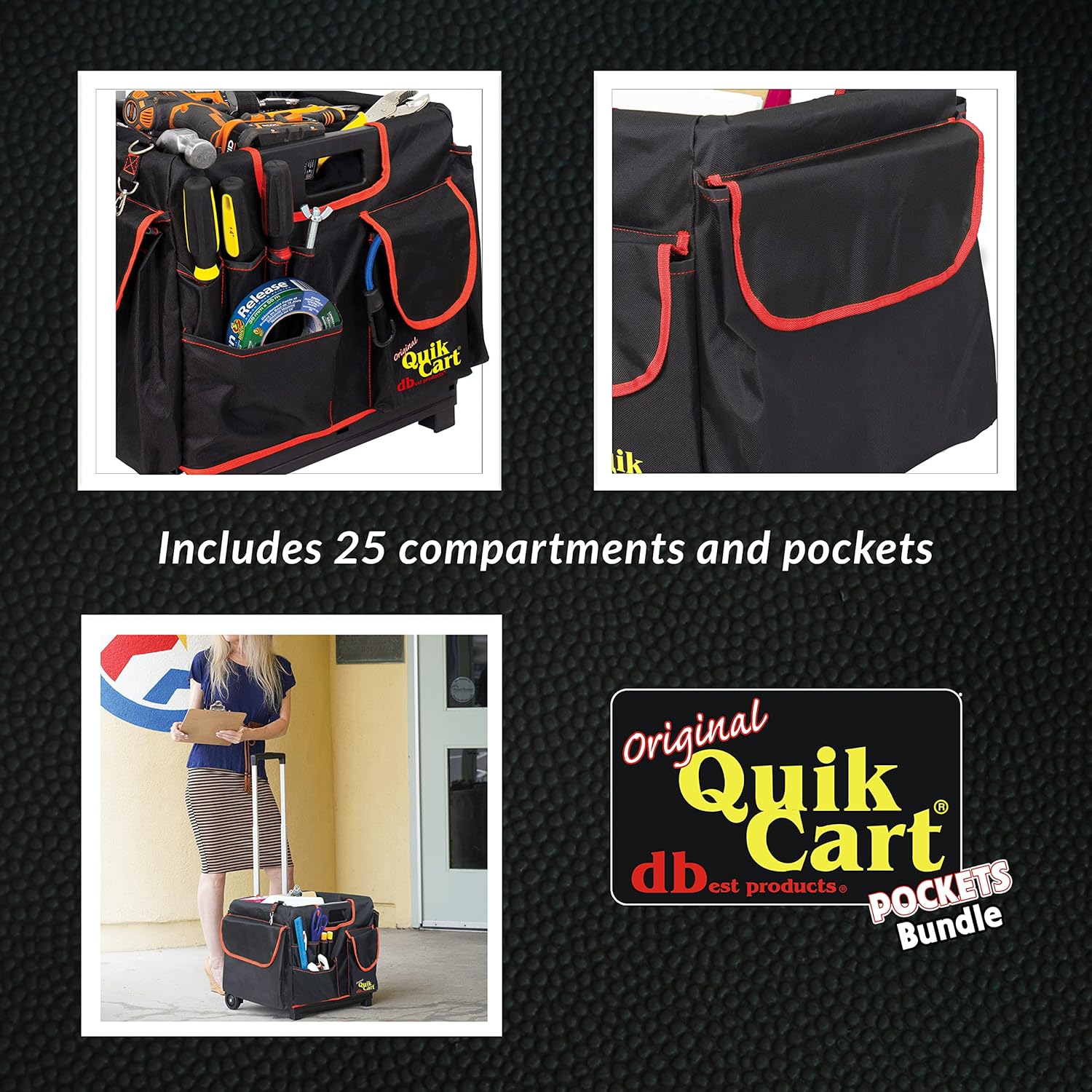 dbest products Quik Cart Pockets Bundle