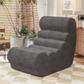 Homall Bean Bag Chair for Adults Memory Foam Bean Bag Chairs, Fireside Chair Comfy Lazy Floor Sofa, Recliner Sofa for Living Rooms and Bedrooms (Grey)