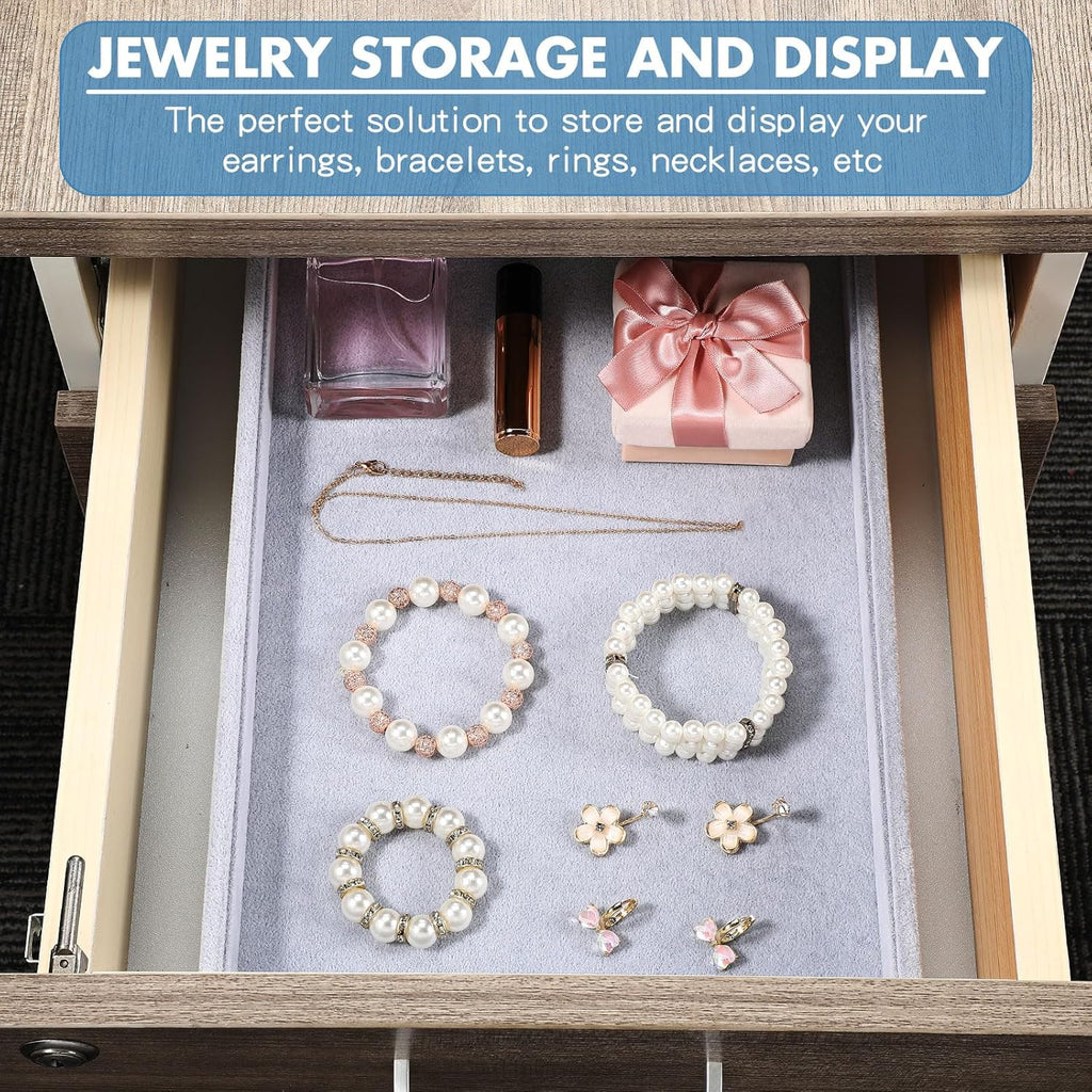 Quelay Stackable Jewelry Tray Jewelry Organizer Tray Showcase Display Empty Plate Bracelet Ring Earring Organizer
