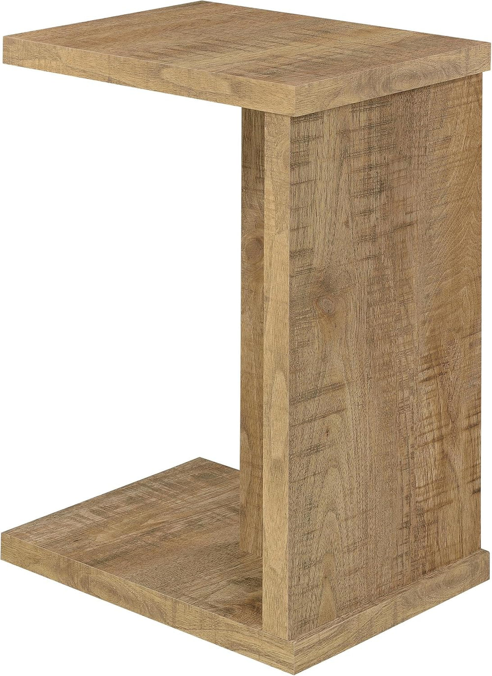Coaster Home Furnishings - Clower - Wood - C-Shaped Side Table with Rectangul...