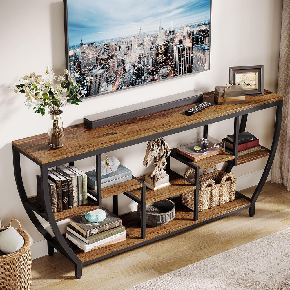 Tribesigns TV Stand for Televisions up to 80 Inch, Wood TV Media Console | 71...