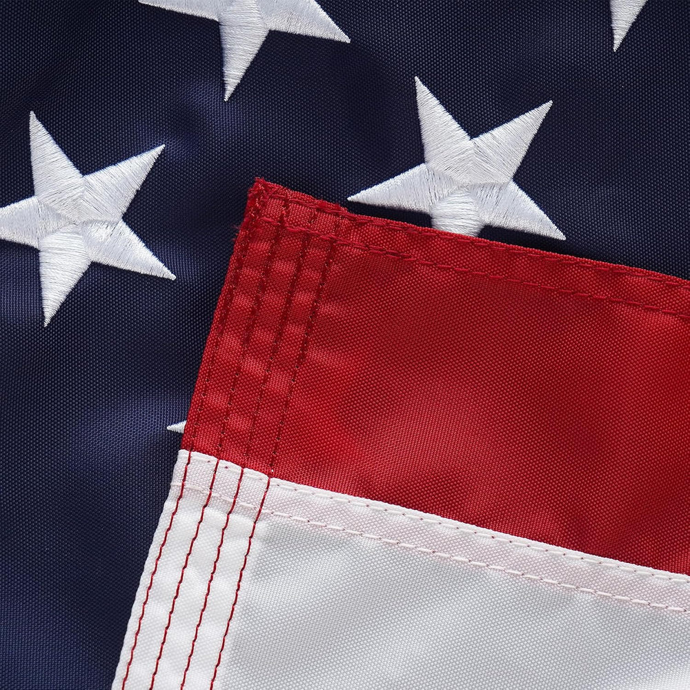 SYII American Flag 3x5 Ft TearProof Series for Outside, Heavy Duty Tough Spun...