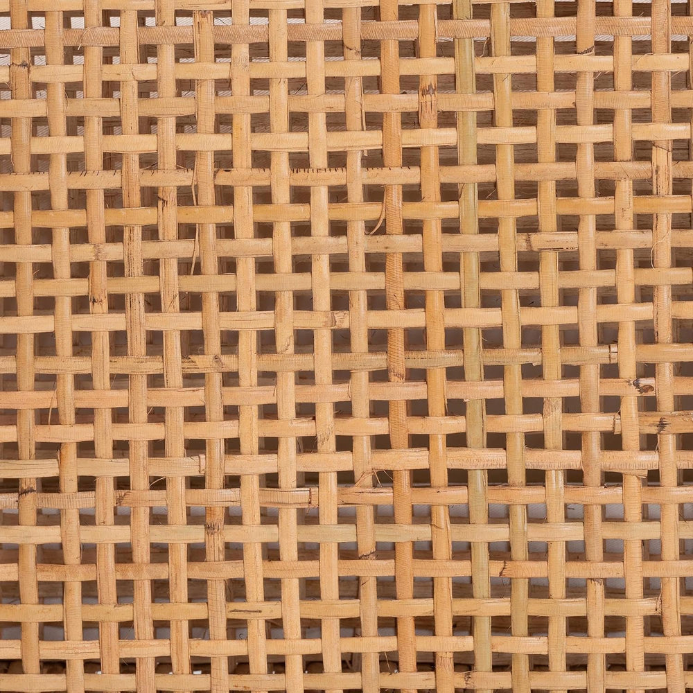Bali & pari Vivan Natural Rattan Bench | Handwoven Wicker Accent Seating,...