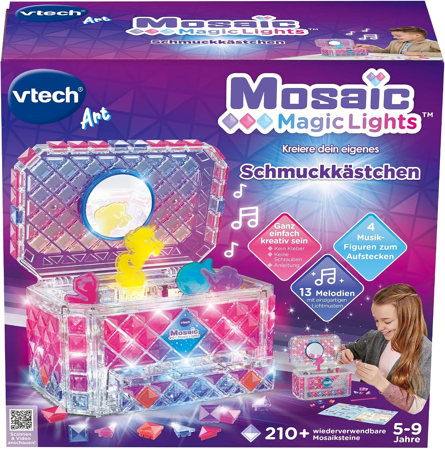 Vtech Mosaic Magic Lights Jewellery Box