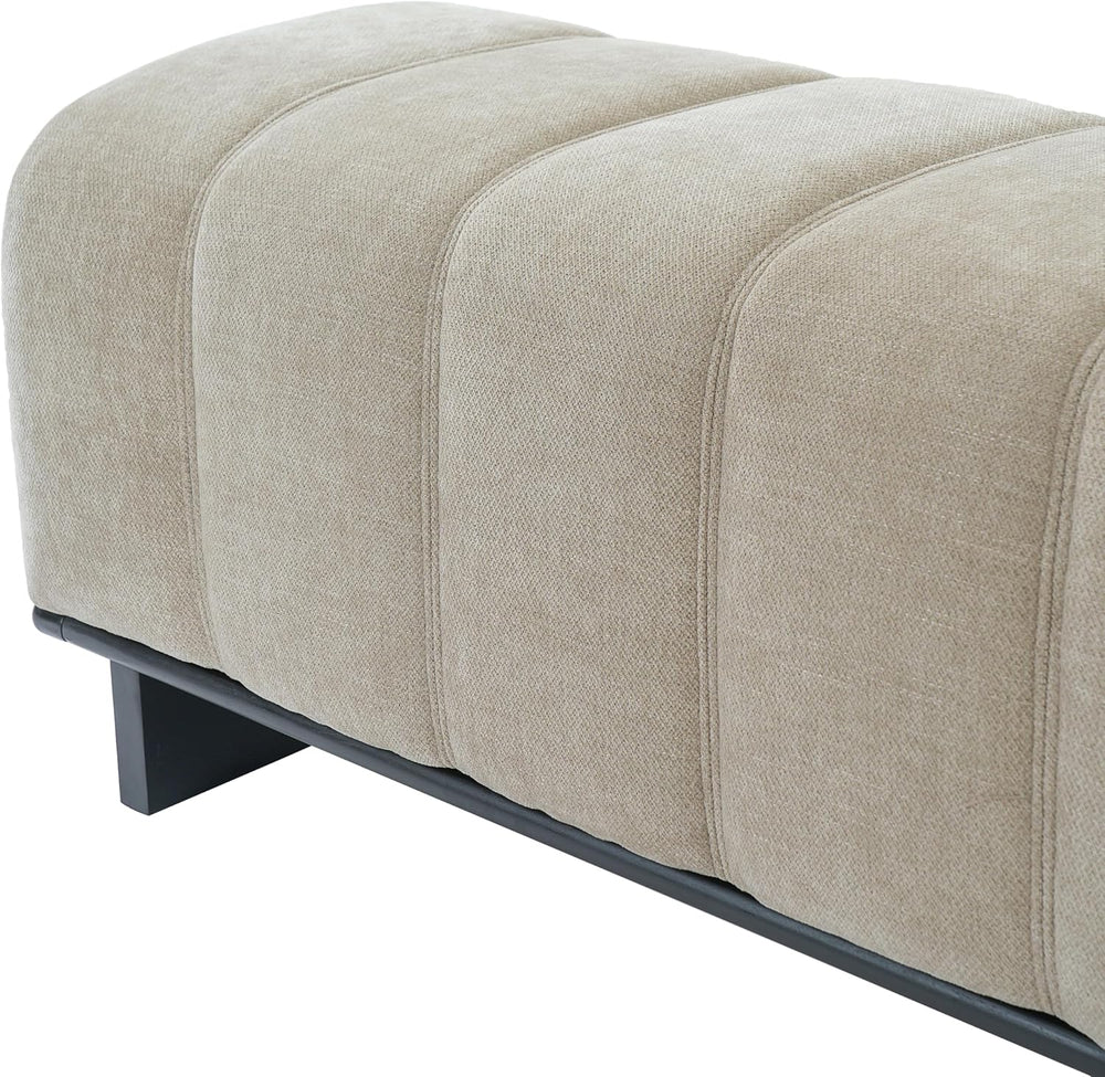 Christopher Knight Home Lamie 49.13" Chenille Upholstered Dining Bench, ...