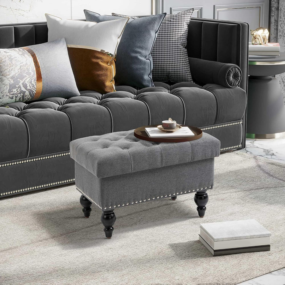Living Room Ottoman with Storage