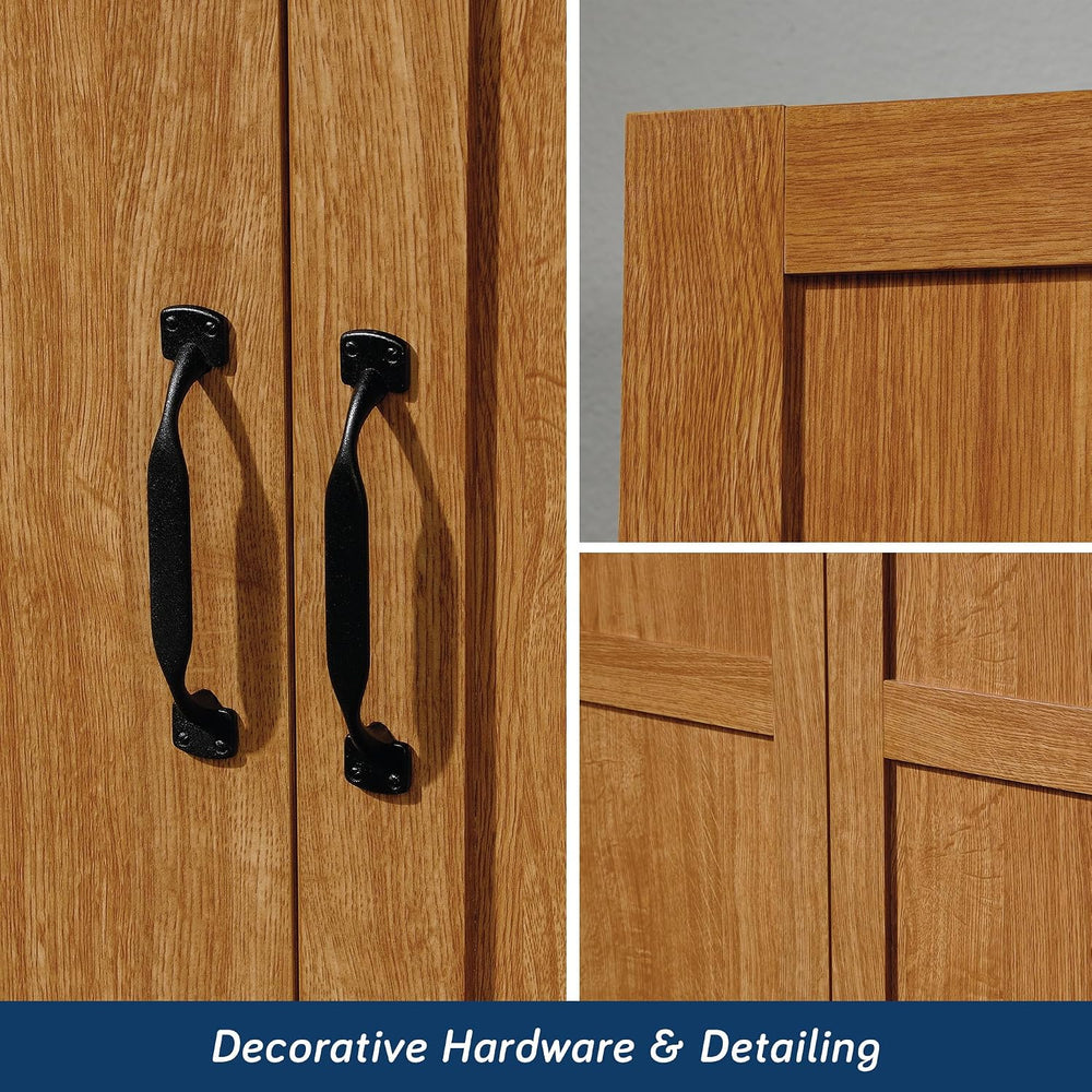 Sauder Select Storage Cabinet, Pantry Cabinet Kitchen Storage with Adjustable...