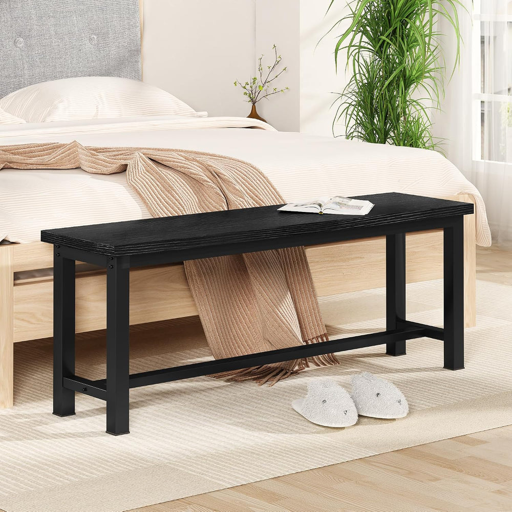 DKLGG Dining Benches, 39 Inch Kitchen Bench, Pair of 2 for Living Room, Bedro...
